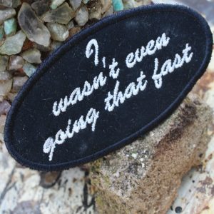 I wasnt even going that fast